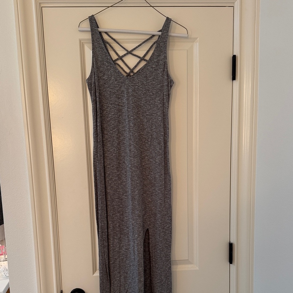 Express Gray Maxi Dress